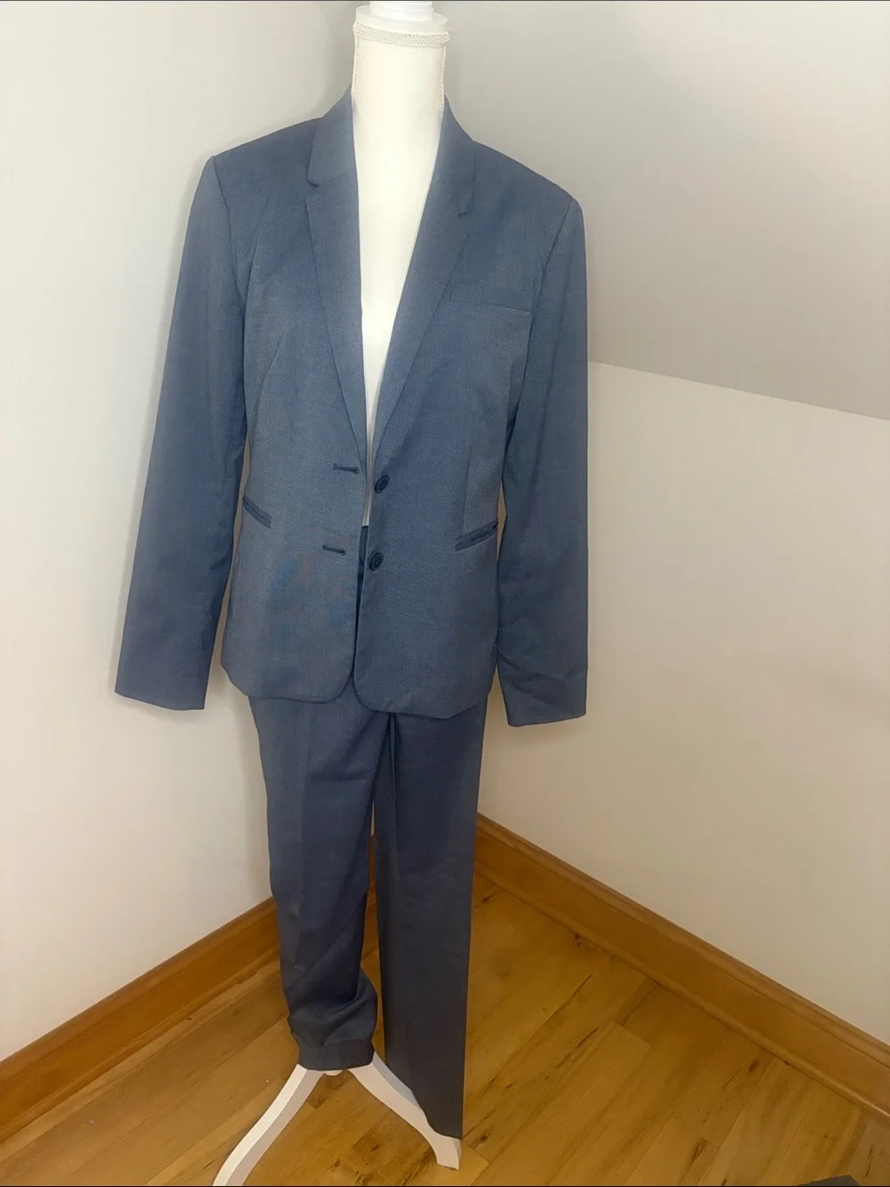 Banana Republic Classic women's  Blue Two-Piece Suit Blazer & Trousers